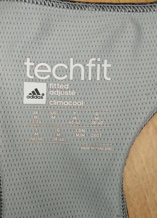 Спортивна майка adidas techfit fitted adjusted climalite4 фото