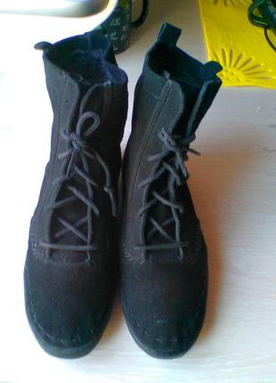 Ботинки натуральная замша keds