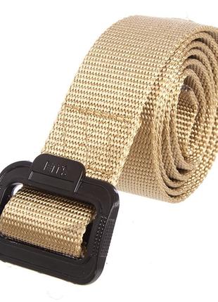 Ремень тактический 5.11 tactical tdu belt (размер 130*3,5 см) ty-5385-xl хаки1 фото