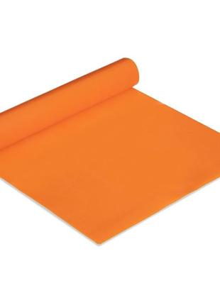 Лента эластичная для фитнеса и йоги double cube frb-001-1_5 оранжевый