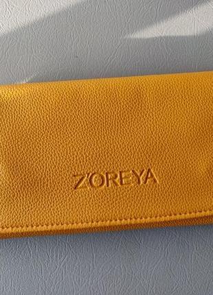 Набір кистей для макіяжу zoreya 10 piece brush set - yellow5 фото