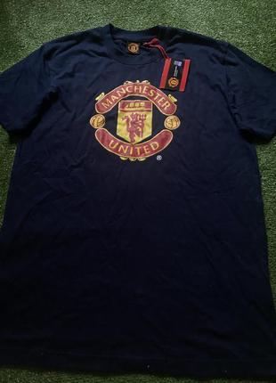 Футболка спортивная футбольная manchester united sport casual