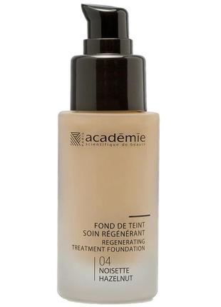 Регенеруюча тональна основа тон 04 / academie regenerating treatment foundation 04 hazelnut, 30ml1 фото