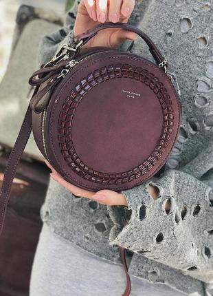 Сумка на довгій ручці cross-body сумочка трендова і стильна кроссбоди david jones