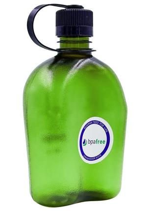 Фляга туристическая silver knight 1,5л ty-6839 оливковый