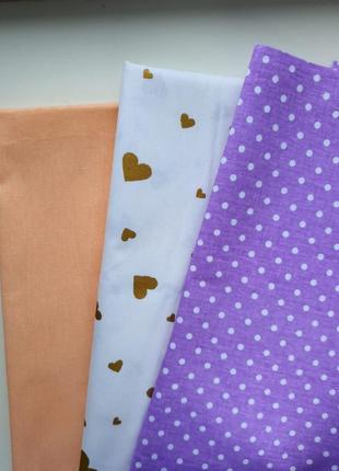 Набор хлопковых тканей для рукоделия пэчворка лоскуты для пошива одежды куклам6 фото