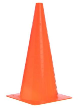 Конус тренировочный фишка (высота 38 см) c-1959 оранжевый