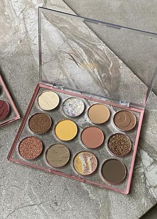 Палетка теней в прозрачной планшетке3 фото