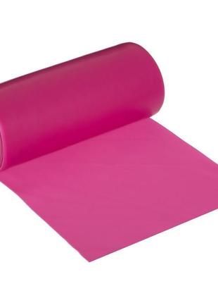Лента эластичная для фитнеса и йоги double cube fi-6256-5_5 розовый1 фото