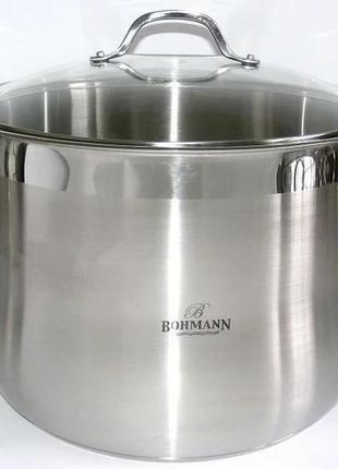 Кастрюля bohmann bh-2823 15л4 фото