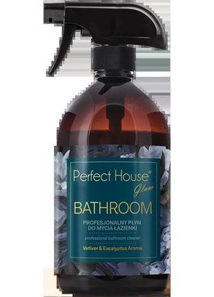 Професійний чистячий засіб для для ванної кімнати - barwa perfect house glam bathroom vetiver & eucalyptus aroma, 500 мл