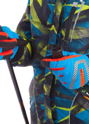 Перчатки зимние горнолыжные теплые женские sp-sport b-622 оранжевый5 фото