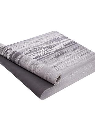 Коврик для фитнеса и йоги 4мм zelart fi-2316 черный