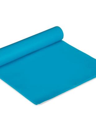 Лента эластичная для фитнеса и йоги double cube frb-001-1_5 синий