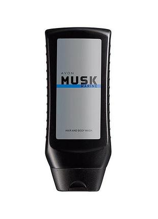 Шампунь-гель для душу musk marine