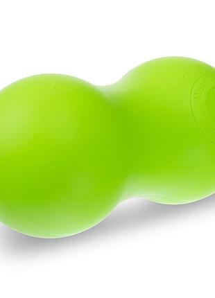 Массажер для спины сдвоенный sp-planeta duoball rad roller fi-7073 салатовый