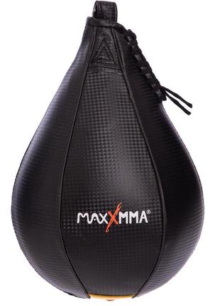 Пневматична груша боксерська з насосом maxxmma ss01 (розмір 25х18см) чорний1 фото