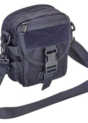 Сумка тактическая многоцелевая через плечо silver knight ty-9058 черный