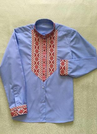 Вышиванка рубашка вышита украинская1 фото