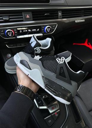 Чоловічі кросівки nike air jordan 4 retro fear pack4 фото