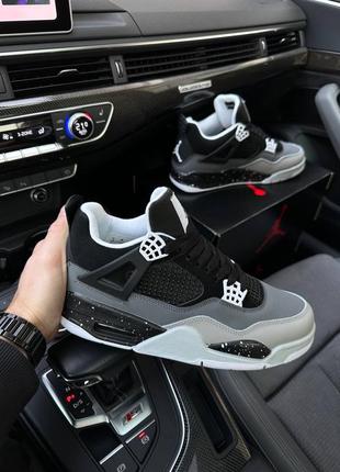 Чоловічі кросівки nike air jordan 4 retro fear pack9 фото