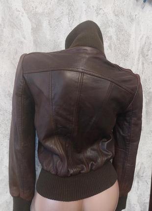 Женская кожаная куртка2 фото