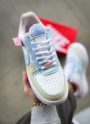 Nike air force 1 shadow pastel8 фото