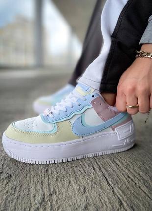 Nike air force 1 shadow pastel5 фото