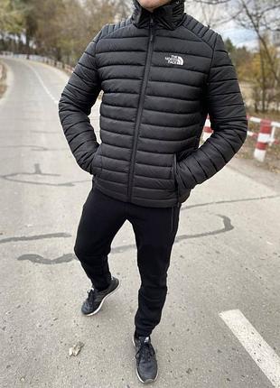 Куртка стьобана tnf