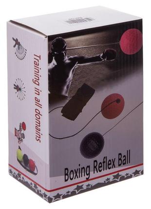Тренажер для бокса с тремя мячами fight ball bo-1659 пневмотренажер5 фото