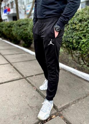 Базові спортивні чоловічі штани з принтом  в стилі jordan джордан2 фото