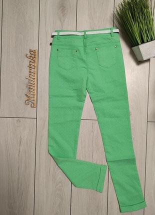 Женские летние джинсы, цвет мята с-м размер2 фото