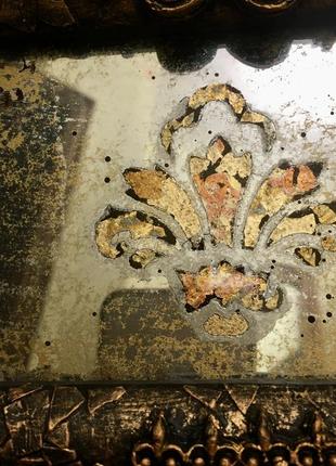 Зеркальное панно-рамка винтаж (эгломизе)