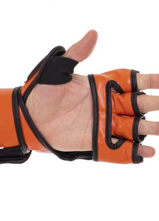 Перчатки для mma и смешанных единоборств venum elite vl-5788 оранжевый