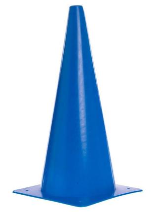 Конус тренувальний фішка (висота 38 см) c-1959 синій