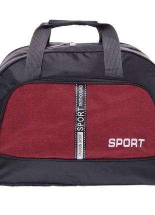 Спортивна сумка для спортзалу, фітнесу sp-sport sport ga-0100 червоний2 фото