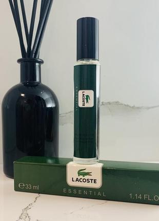 Мужские духи lacoste essential 33ml (лакоста эссеншиал)1 фото