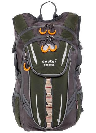 Рюкзак туристический (20 л) для походов deuter 570-4 оливковый2 фото