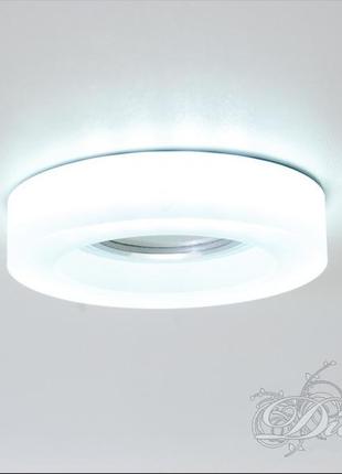 Матовый точечный светильник с подсветкой 6018f