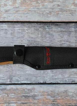 Охотничий нож закат-2, с отверстием под темляк, тканевый чехол в комплекте