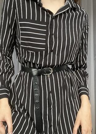 Рубашка платья в полоску от terranova