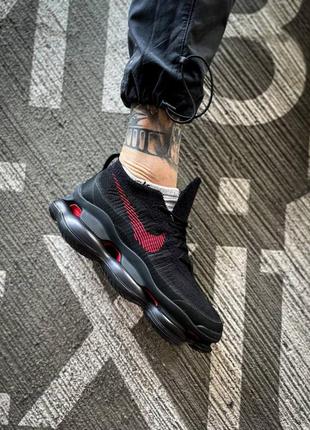 Кроссовки мужские nike air max scorpion"black/red"