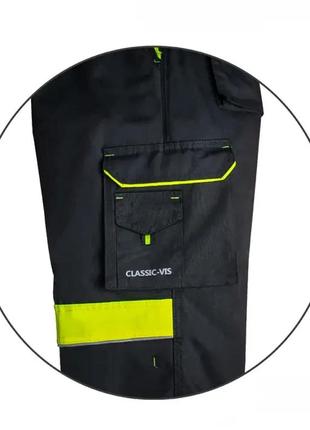 Комплект робочий,напівкомбінезон та куртка classic-vis 44-64р5 фото