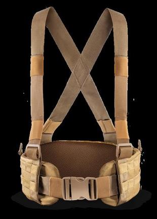Розгрузочно- поясна система рпс під балістичний пакет, cordura 500 койот