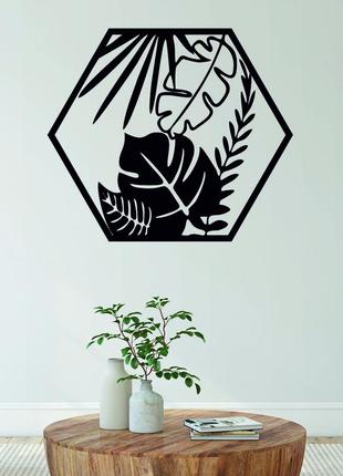 Декоративне настінне панно «рослини» декор на стіну2 фото