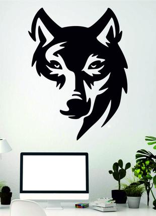 Декоративне нестінне панно  «вовк» , декор на стіну4 фото