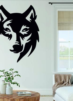 Декоративне нестінне панно  «вовк» , декор на стіну3 фото