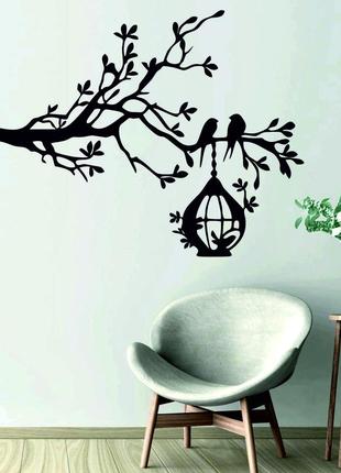 Декоративне настінне панно «пташка»  декор на стіну