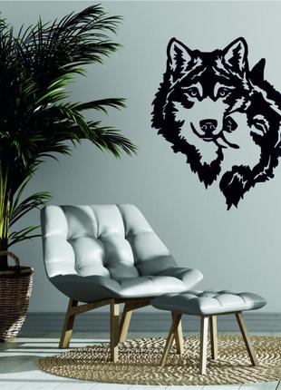 Декоративне настінне панно  "вовки" , декор на стіну2 фото