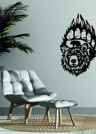 Настінне панно  «ведмідь» , декор на стіну